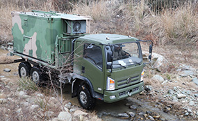 平头EQ2082G六驱越野车路测—湖北开来车辆科技