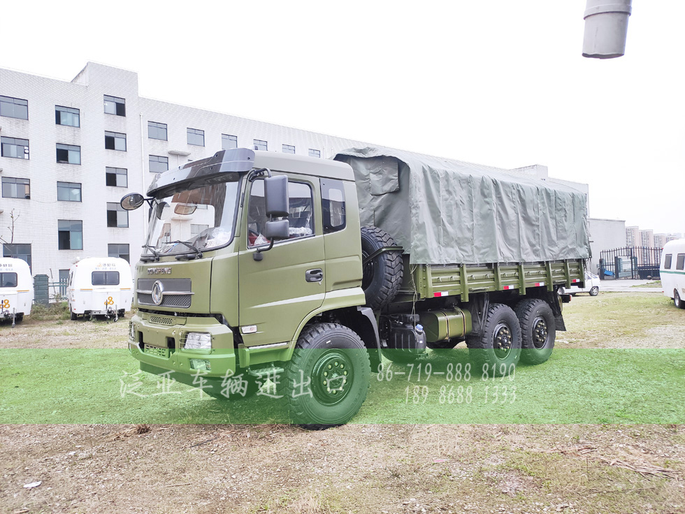 东风平头卡车_6×6越野车_东风2102越野运兵车_六驱东风载货车
