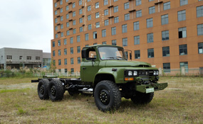 EQ2100E6D六驱越野底盘 6*6东风尖头底盘改装 6×6东风军车底盘