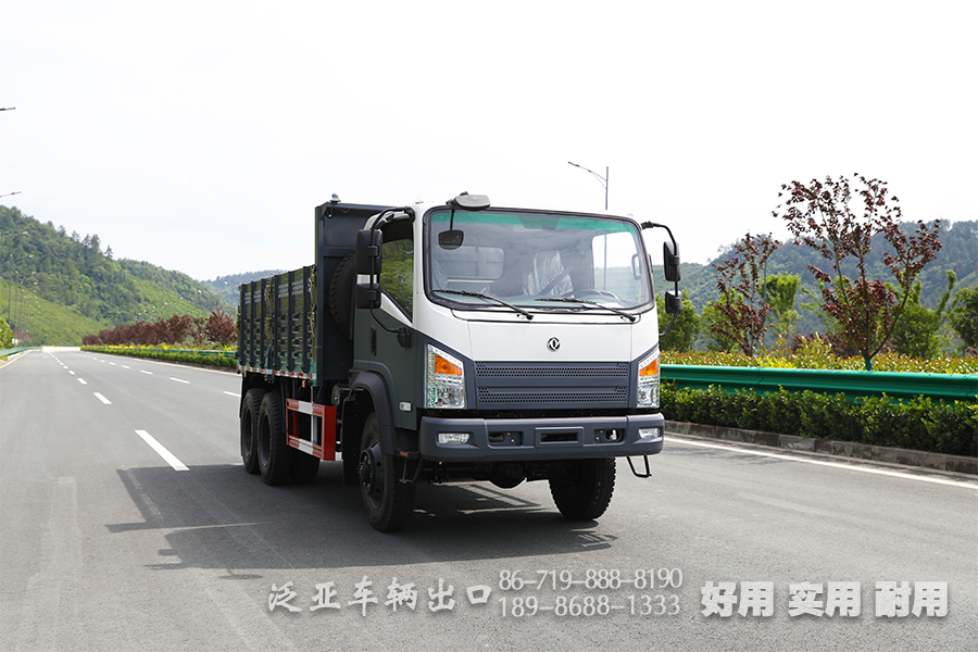 5吨自卸货车,6*6越野自卸汽车,东风山猫,自卸卡车出口,六驱轻型卡车,新款自卸