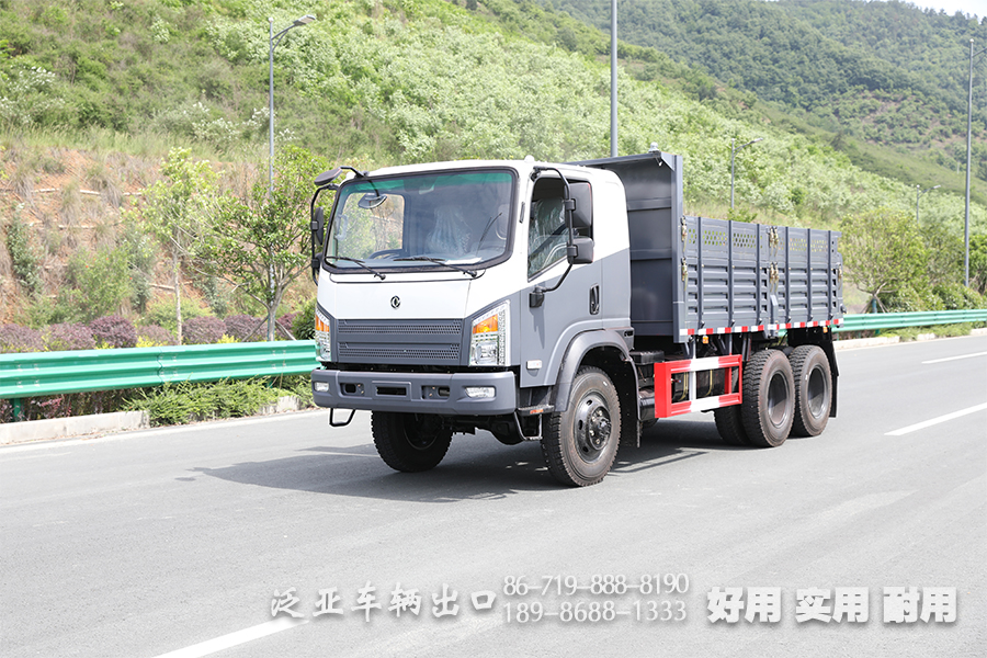 5吨自卸货车,6*6越野自卸汽车,东风山猫,自卸卡车出口,六驱轻型卡车,新款自卸