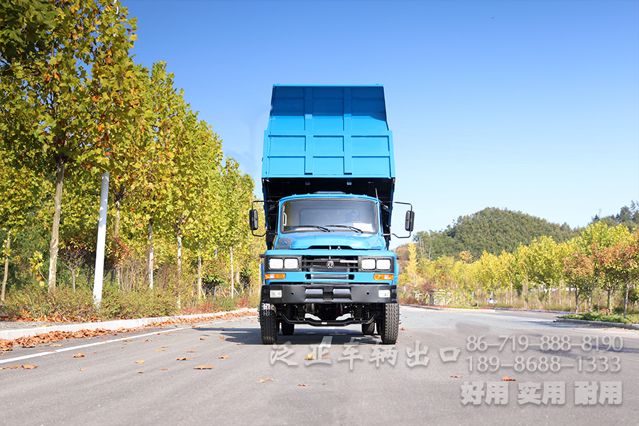 轻型自卸卡车,尖头自卸,单杠自卸汽车,出口自卸货车,东风商用卡车,4x2自卸汽车,东风4X2运输车,4x2卡车