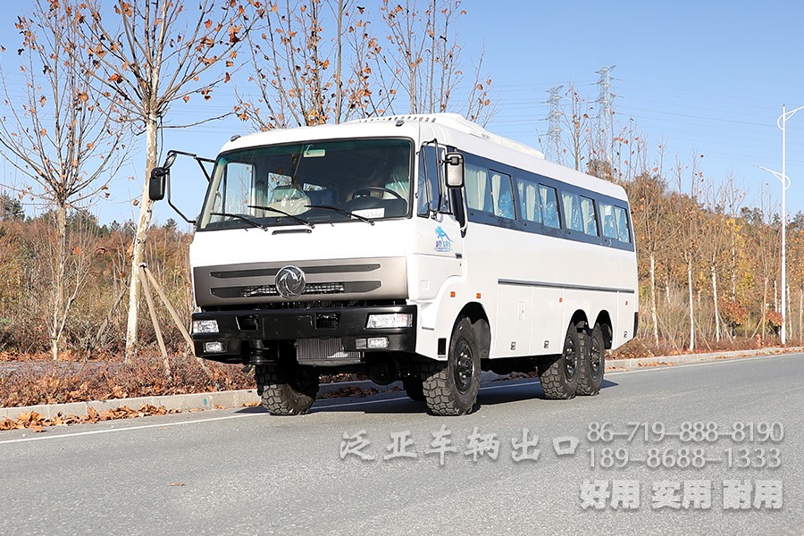 东风六驱客车，越野客车，东风全驱、东风巴士、村村通