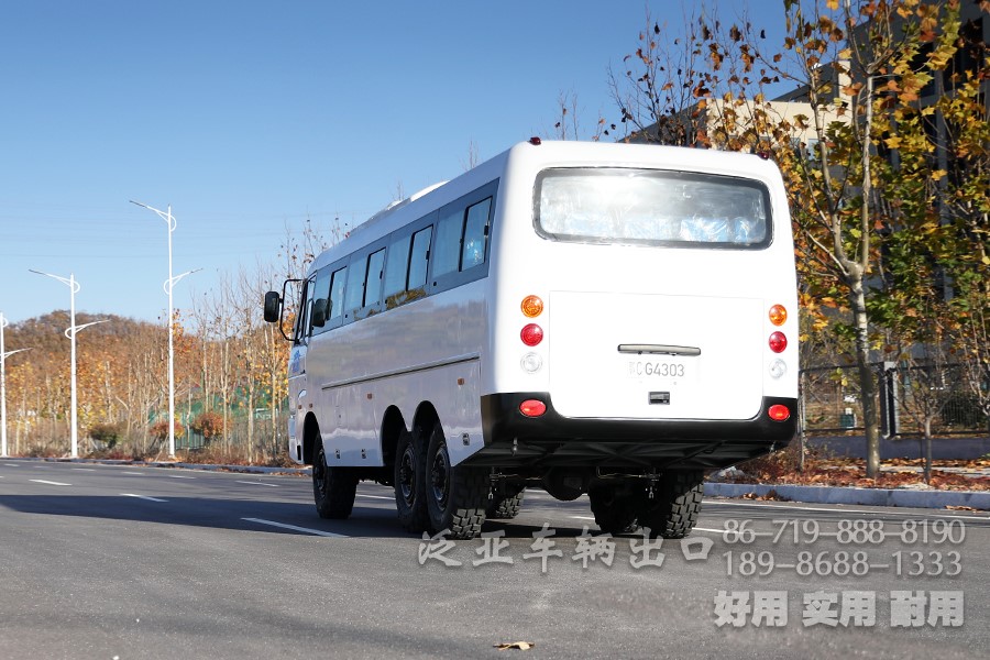 东风六驱客车，越野客车，东风全驱、东风巴士、村村通