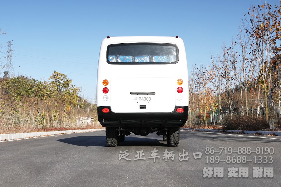 东风六驱客车，越野客车，东风全驱、东风巴士、村村通