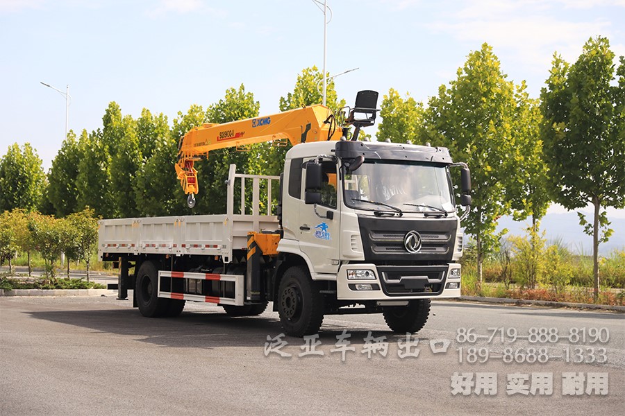 吊车，8吨吊车，随车起重运输车，东风吊车，手动10档随车起重运输车