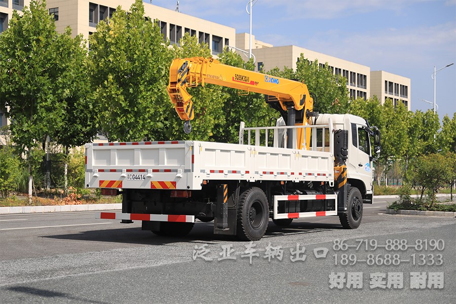 吊车，8吨吊车，随车起重运输车，东风吊车，手动10档随车起重运输车